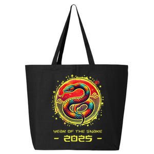 Year Of The Snake 2025 Lunar New Year Chinese New Year 2025 25L Jumbo Tote