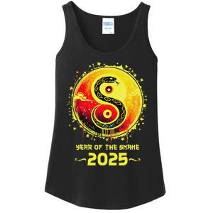 Year Of The Snake 2025 Lunar New Year Chinese New Year 2025 Ladies Essential Tank