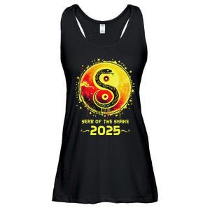 Year Of The Snake 2025 Lunar New Year Chinese New Year 2025 Ladies Essential Flowy Tank