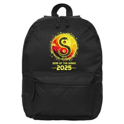 Year Of The Snake 2025 Lunar New Year Chinese New Year 2025 16 in Basic Backpack