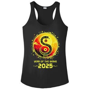 Year Of The Snake 2025 Lunar New Year Chinese New Year 2025 Ladies PosiCharge Competitor Racerback Tank