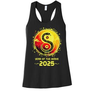 Year Of The Snake 2025 Lunar New Year Chinese New Year 2025 Women's Racerback Tank