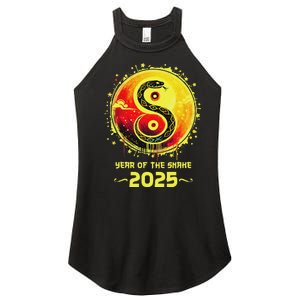 Year Of The Snake 2025 Lunar New Year Chinese New Year 2025 Women's Perfect Tri Rocker Tank