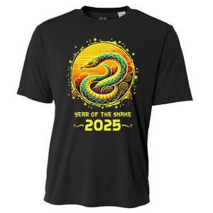 Year Of The Snake 2025 Lunar New Year Chinese New Year 2025 Cooling Performance Crew T-Shirt