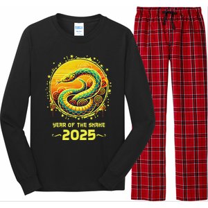 Year Of The Snake 2025 Lunar New Year Chinese New Year 2025 Long Sleeve Pajama Set