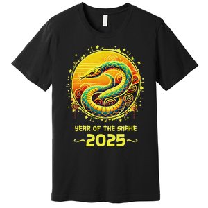 Year Of The Snake 2025 Lunar New Year Chinese New Year 2025 Premium T-Shirt