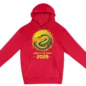 Year Of The Snake 2025 Lunar New Year Chinese New Year 2025 Premium Pullover Hoodie