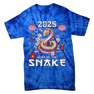 Year Of The Snake 2025 Tie-Dye T-Shirt