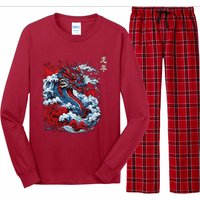 Year Of The Dragon 2024 Zodiac Vintage Chinese Long Sleeve Pajama Set