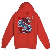 Year Of The Dragon 2024 Zodiac Vintage Chinese Premium Pullover Hoodie