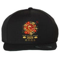 Year Of The Snake 2025 Lunar New Year Chinese New Year 2025 Wool Snapback Cap