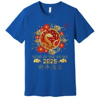 Year Of The Snake 2025 Lunar New Year Chinese New Year 2025 Premium T-Shirt