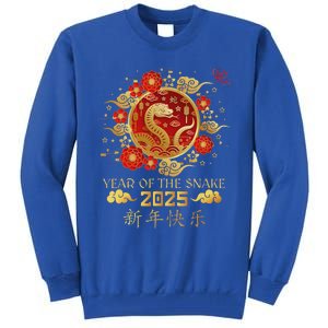 Year Of The Snake 2025 Lunar New Year Chinese New Year 2025 Tall Sweatshirt