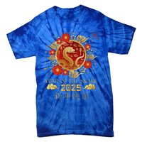 Year Of The Snake 2025 Lunar New Year Chinese New Year 2025 Tie-Dye T-Shirt