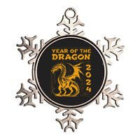 Year Of The Dragon 2024 Lunar New Year Chinese New Year 2024 Metallic Star Ornament