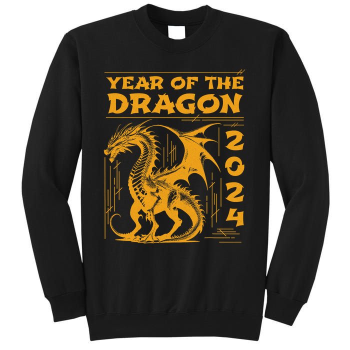 Year Of The Dragon 2024 Lunar New Year Chinese New Year 2024 Tall Sweatshirt