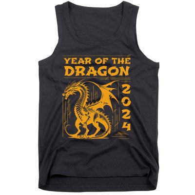 Year Of The Dragon 2024 Lunar New Year Chinese New Year 2024 Tank Top