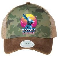 Year Of The Rabbit – Chinese Zodiac – Synthwave Style Legacy Tie Dye Trucker Hat