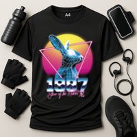 Year Of The Rabbit – Chinese Zodiac – Synthwave Style Performance Shirt