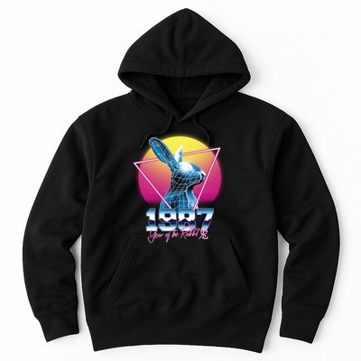 Year Of The Rabbit – Chinese Zodiac – Synthwave Style Hoodie