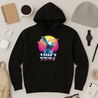 Year Of The Rabbit – Chinese Zodiac – Synthwave Style Hoodie