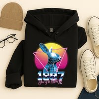 Year Of The Rabbit – Chinese Zodiac – Synthwave Style Hoodie