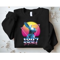 Year Of The Rabbit – Chinese Zodiac – Synthwave Style Sweatshirt