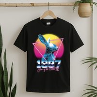 Year Of The Rabbit – Chinese Zodiac – Synthwave Style T-Shirt