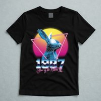 Year Of The Rabbit – Chinese Zodiac – Synthwave Style T-Shirt