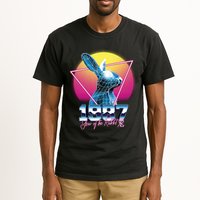 Year Of The Rabbit – Chinese Zodiac – Synthwave Style Tall T-Shirt
