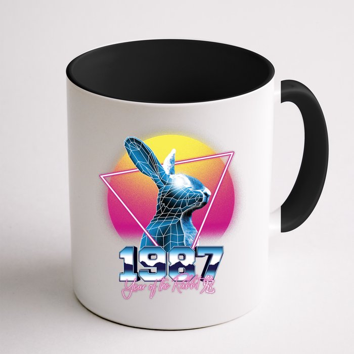 Year Of The Rabbit – Chinese Zodiac – Synthwave Style Mug
