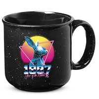 Year Of The Rabbit – Chinese Zodiac – Synthwave Style 15oz Campfire Ceramic Mug