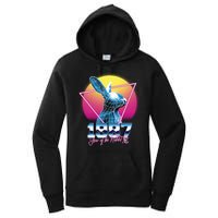 Year Of The Rabbit – Chinese Zodiac – Synthwave Style Women's Pullover Hoodie