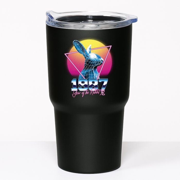 Year Of The Rabbit – Chinese Zodiac – Synthwave Style Tumbler