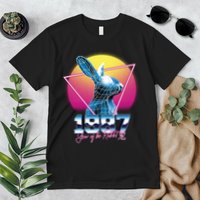Year Of The Rabbit – Chinese Zodiac – Synthwave Style Premium T-Shirt