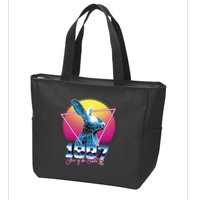 Year Of The Rabbit – Chinese Zodiac – Synthwave Style Zip Tote Bag