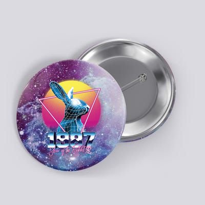 Year Of The Rabbit – Chinese Zodiac – Synthwave Style Button