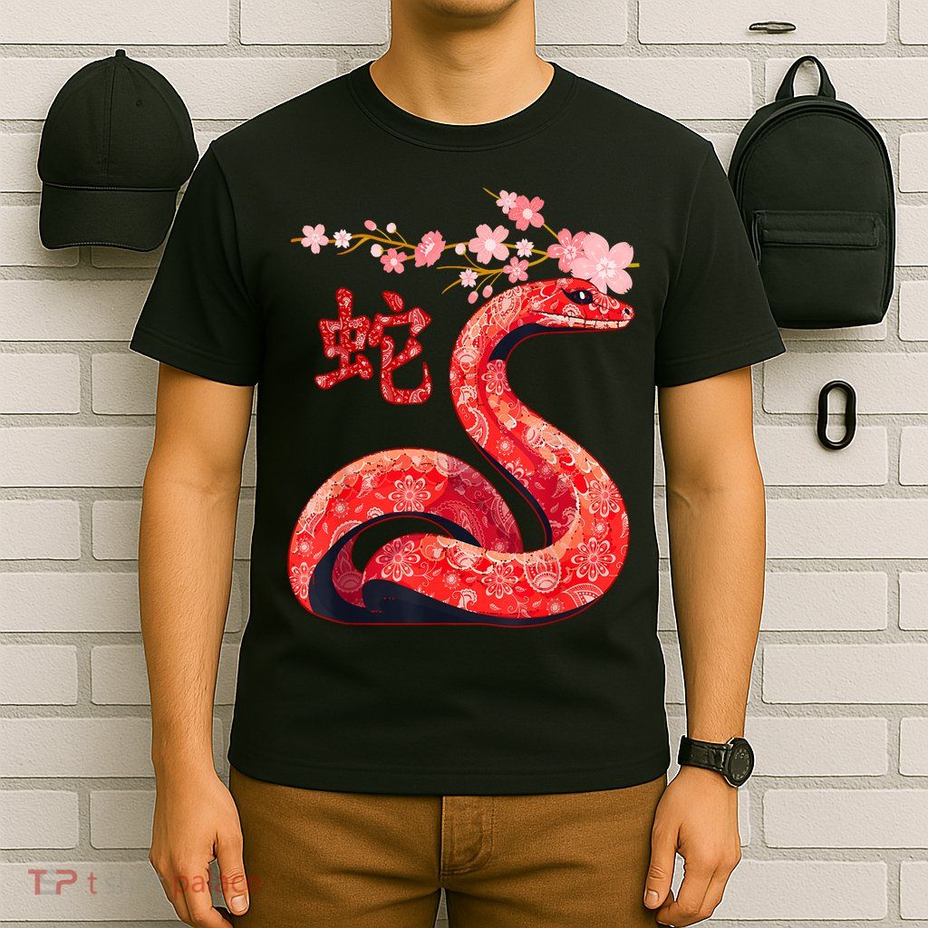 Year Of The Snake 2025 Chinese Traditional New Year 2025 Gift T-Shirt