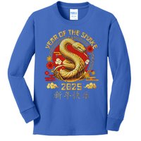 Year Of The Snake Zodiac Sign Kids Long Sleeve Shirt