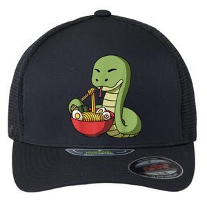 Year Of The Snake Chinese New Year Japanese Ramen Flexfit Unipanel Trucker Cap