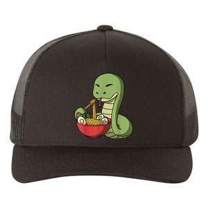 Year Of The Snake Chinese New Year Japanese Ramen Yupoong Adult 5-Panel Trucker Hat