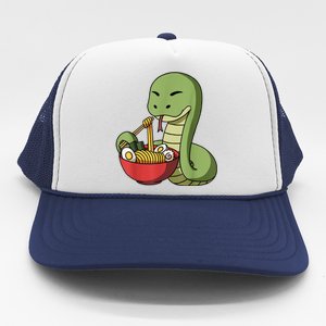 Year Of The Snake Chinese New Year Japanese Ramen Trucker Hat