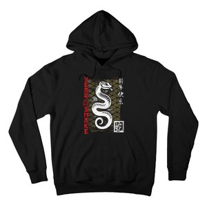 Year Of The Snake Chinese Zodiac Lunar New Year 2025 Hoodie