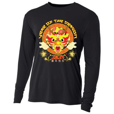 Year Of The Dragon 2024 Lunar New Year 2024 Chinese New Year Cooling Performance Long Sleeve Crew