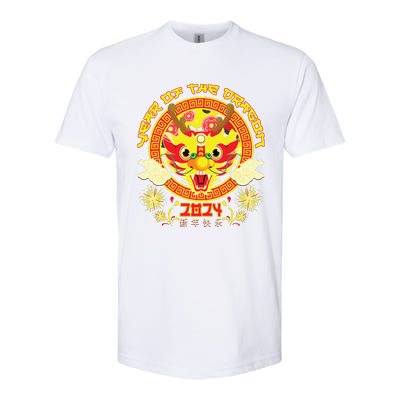 Year Of The Dragon 2024 Lunar New Year 2024 Chinese New Year Softstyle CVC T-Shirt