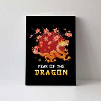 Year Of The Dragon 2024 Lunar New Year Chinese New Year 2024 Canvas