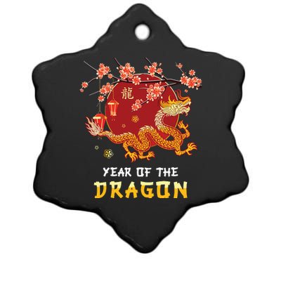 Year Of The Dragon 2024 Lunar New Year Chinese New Year 2024 Ceramic Star Ornament