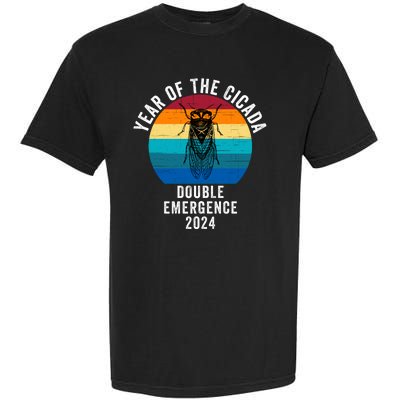 Year Of The Cicada Double Emergence 2024 Cicada Lover Return Of The Cicadas Garment-Dyed Heavyweight T-Shirt