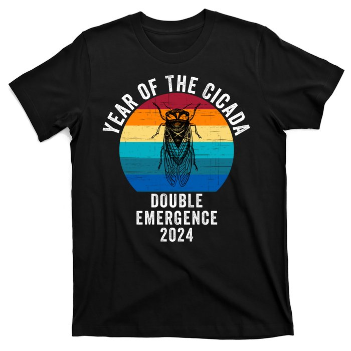 Year Of The Cicada Double Emergence 2024 Cicada Lover Return Of The Cicadas T-Shirt