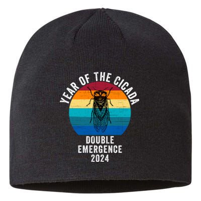 Year Of The Cicada Double Emergence 2024 Cicada Lover Return Of The Cicadas Sustainable Beanie